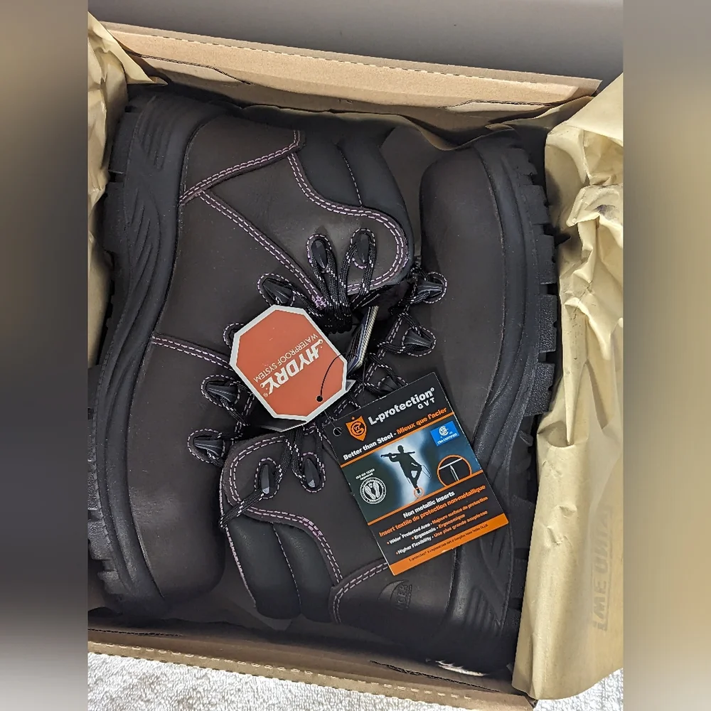 NWT Womens Avenger Composite Work Boots Framer A7123 8.5 M (B) EUC - Picture 5 of 9